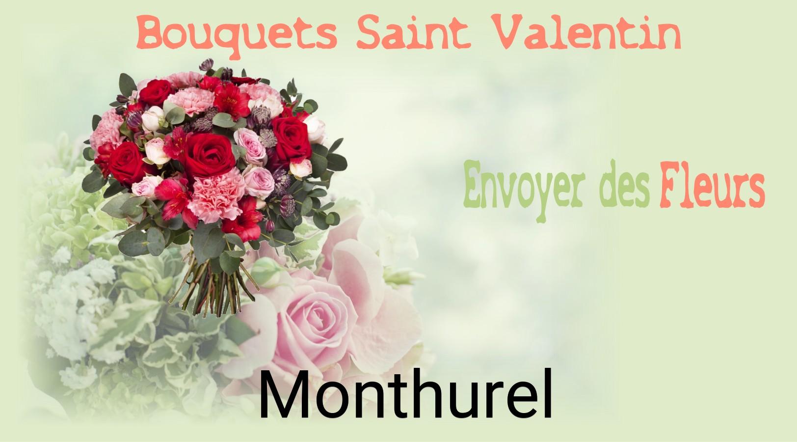 Roses de Saint-Valentin livrées à Monthurel